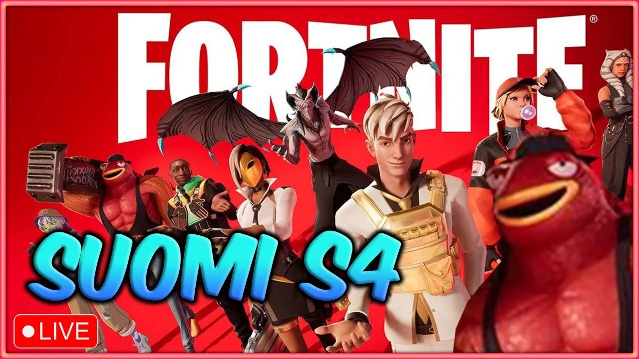 🔴LIVE - Katsojapelit Fämili Frendli | Fortnite