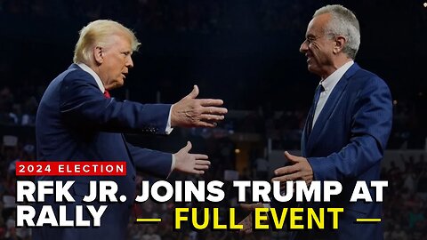 President Trump's Rally [IN FULL] with RFK Jr. Joining Him on Stage in Glendale, AZ (8/23/24)