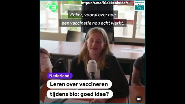 Vaccinatie les op school