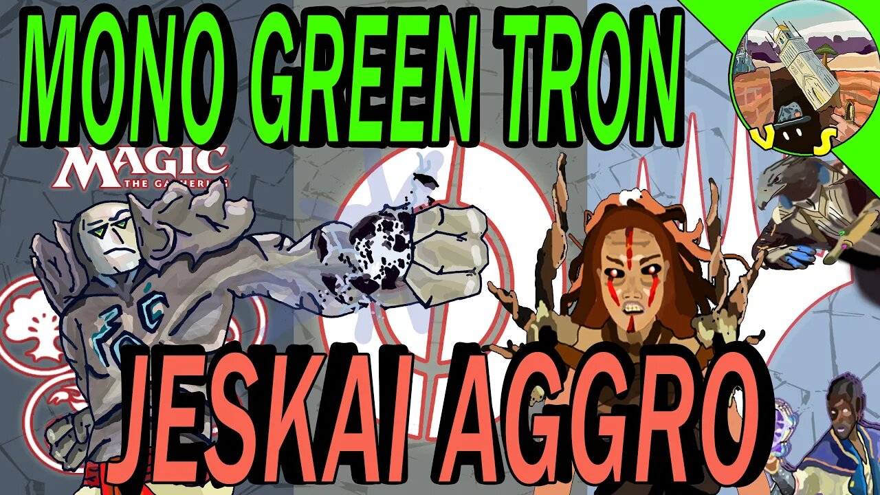 Mono Green Tron VS Jeskai Aggro｜2 Damage? ｜Magic The Gathering Online Modern League Match