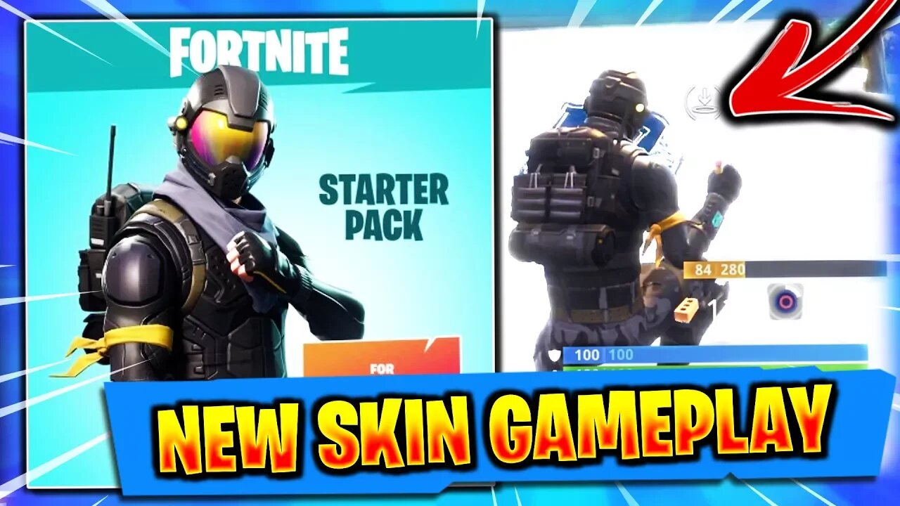 *NEW* "ROGUE AGENT SKIN GAMEPLAY!" FORTNITE BATTLE ROYALE "ROGUE AGENT STARTER PACK SKIN GAMEPLAY!"