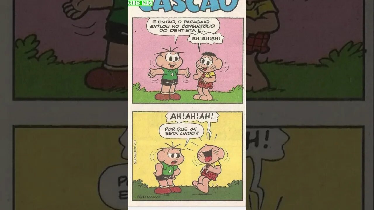 Cascão [Pause o Vídeo Caso Não Consiga Ler]