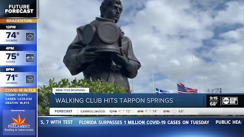 Walking Club: Trying out the Great Tarpon Springs Reindeer Hunt