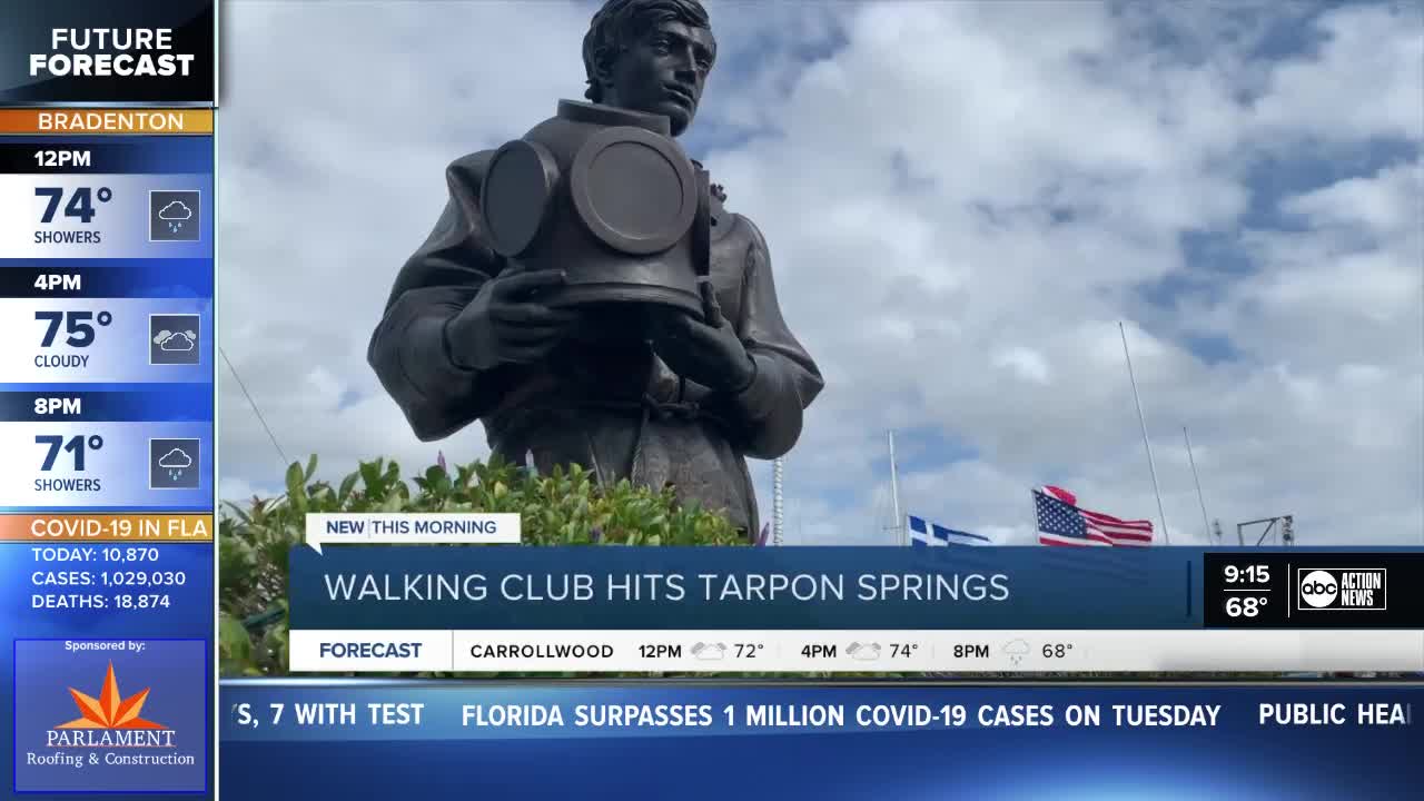 Walking Club: Trying out the Great Tarpon Springs Reindeer Hunt