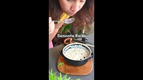 recipe of sannata raita