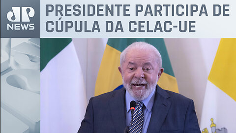 Na Bélgica, Lula fala em transição energética e convida União Europeia a participar de plano