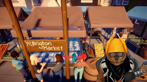 Puddle Jumping Through the Market - Flying Fish Level 1 Walkthrough - I am Fish