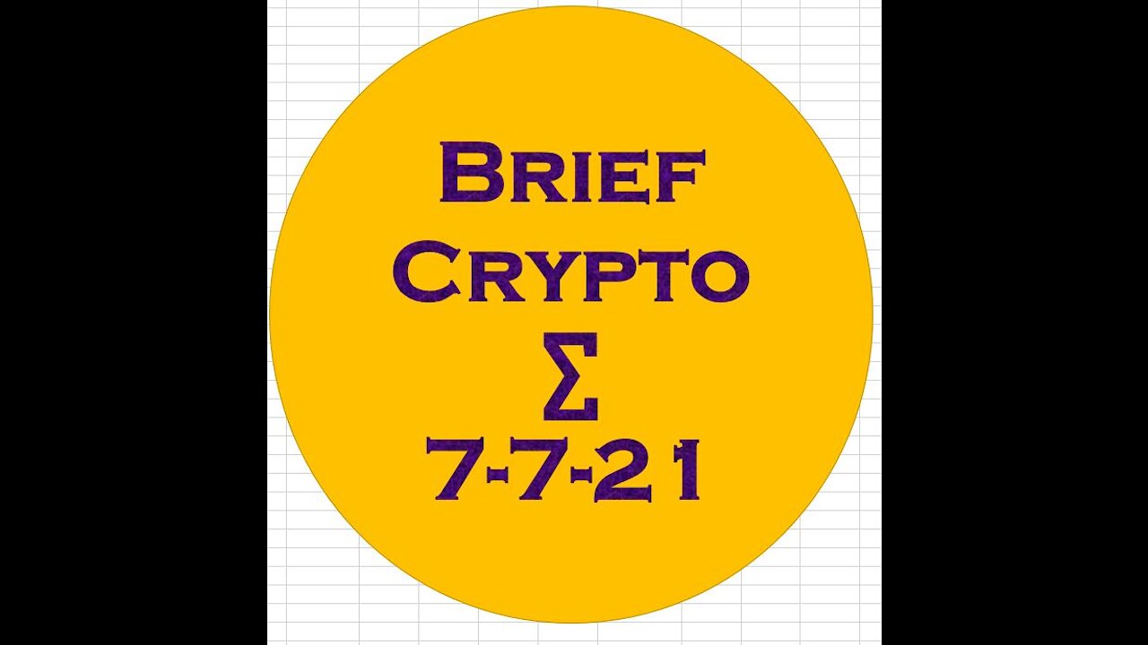 Crypto News Talk Action 7 July bitcoin BTC ethereum ETH Cardano ADA Solana SOL DOT