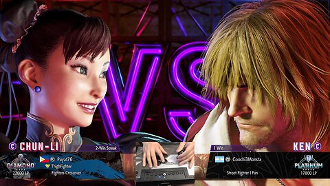Kuya Kalbo SF6 Casual Match Roundup. Chun Li 4 star Diamond Rank [Hori Fight Stick]