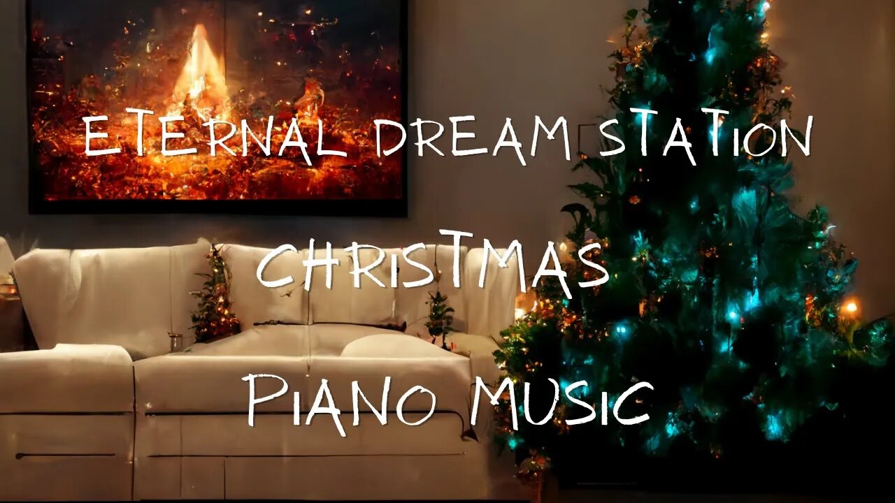 Relaxing Piano Music Christmas Theme, Christmas Tree, Beautiful Calm Smooth Piano, Healing
