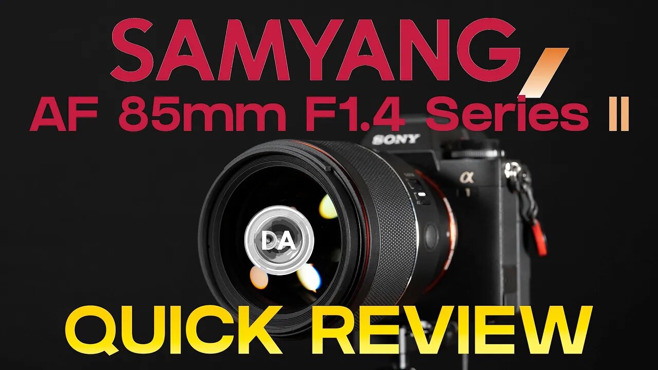 Samyang (Rokinon) AF 85mm F1.4 Series II Quick Review