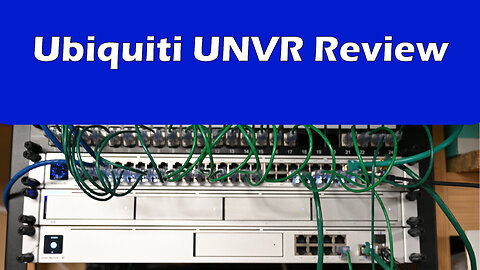 Ubiquiti UNVR Review