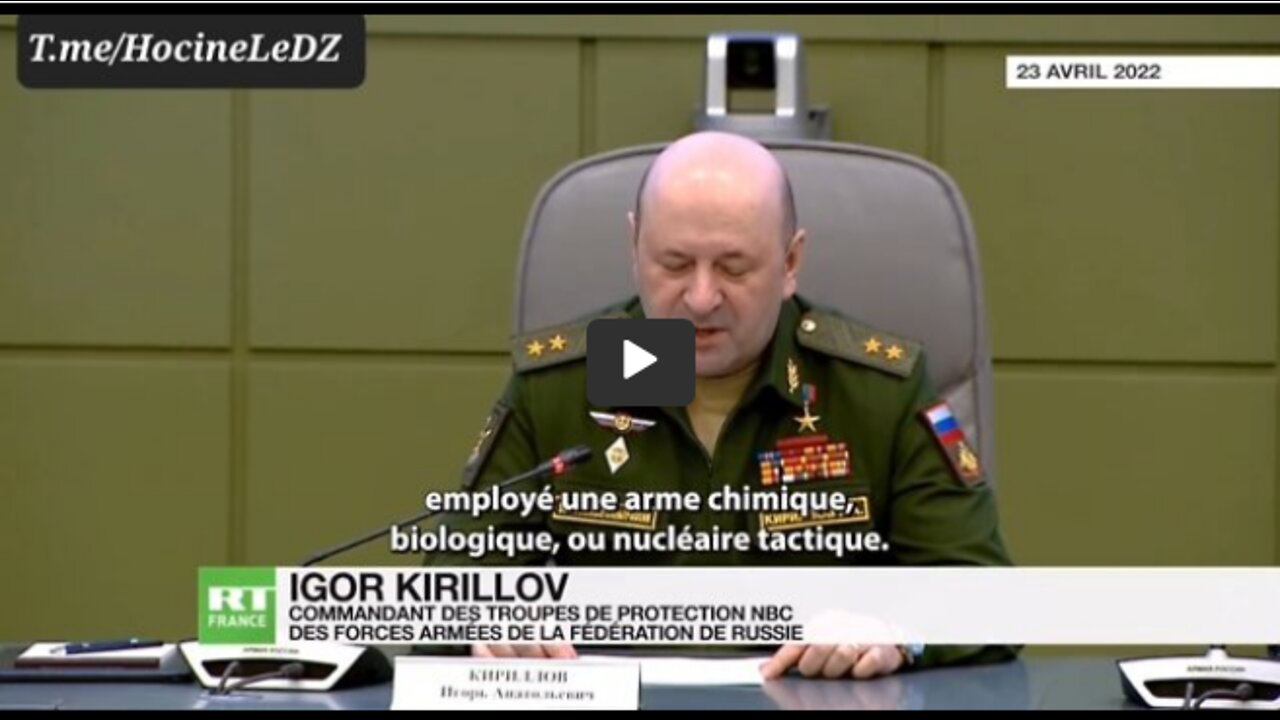 Les États-Unis et l'Otan préparent une attaque chimique ou n