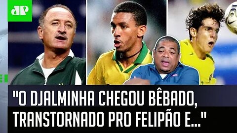 Histórias do Vampeta: o "SURTO" de Djalminha após ser "TROCADO" por Kaká em 2002!