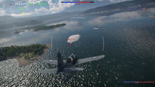 War Thunder - Sea zone capture with aircraft in naval battles