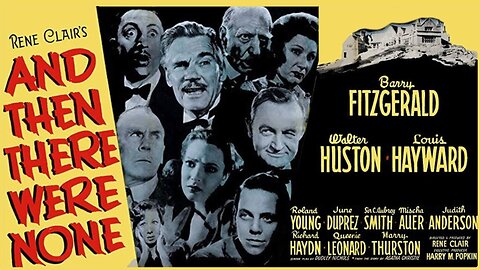 And Then There Were None - 1945 (René Clair) Full Movie - Colour - HD
