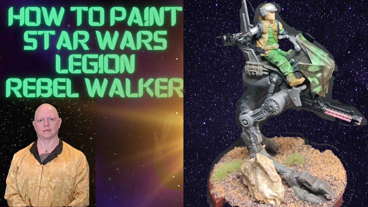 How To Paint Star Wars Legion Rebel Walker