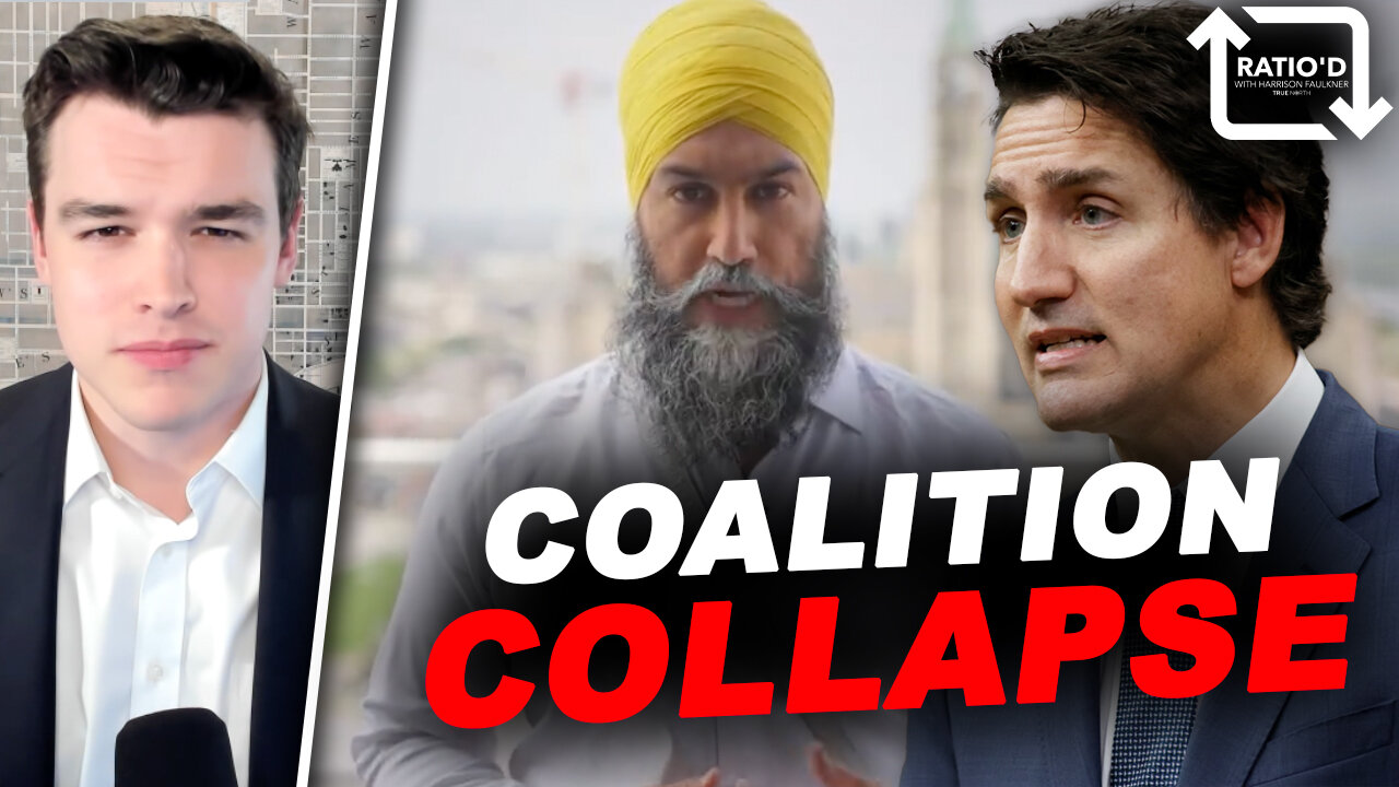 Justin Trudeau IN DANGER as Jagmeet Singh ENDS coalition deal