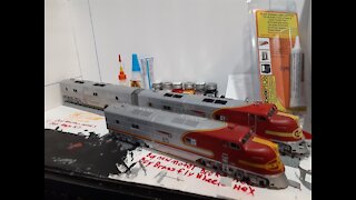 Santa Fe Life like proto 2000 EMD E6 Ho scale Project update 4