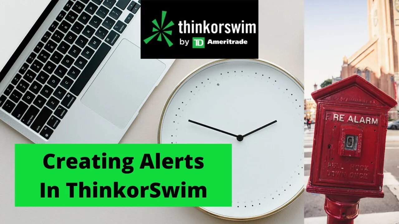 Setting Up ThinkorSwim Alerts