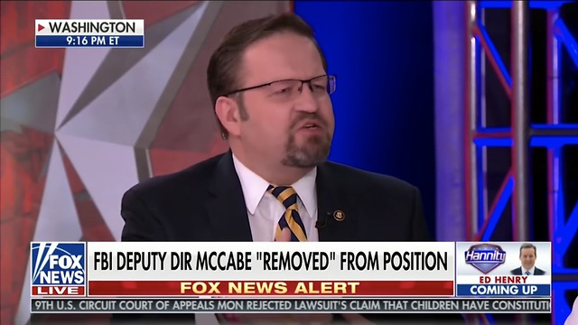 Gorka: FISA Memo 100 Times Worse Than What Caused Revolution