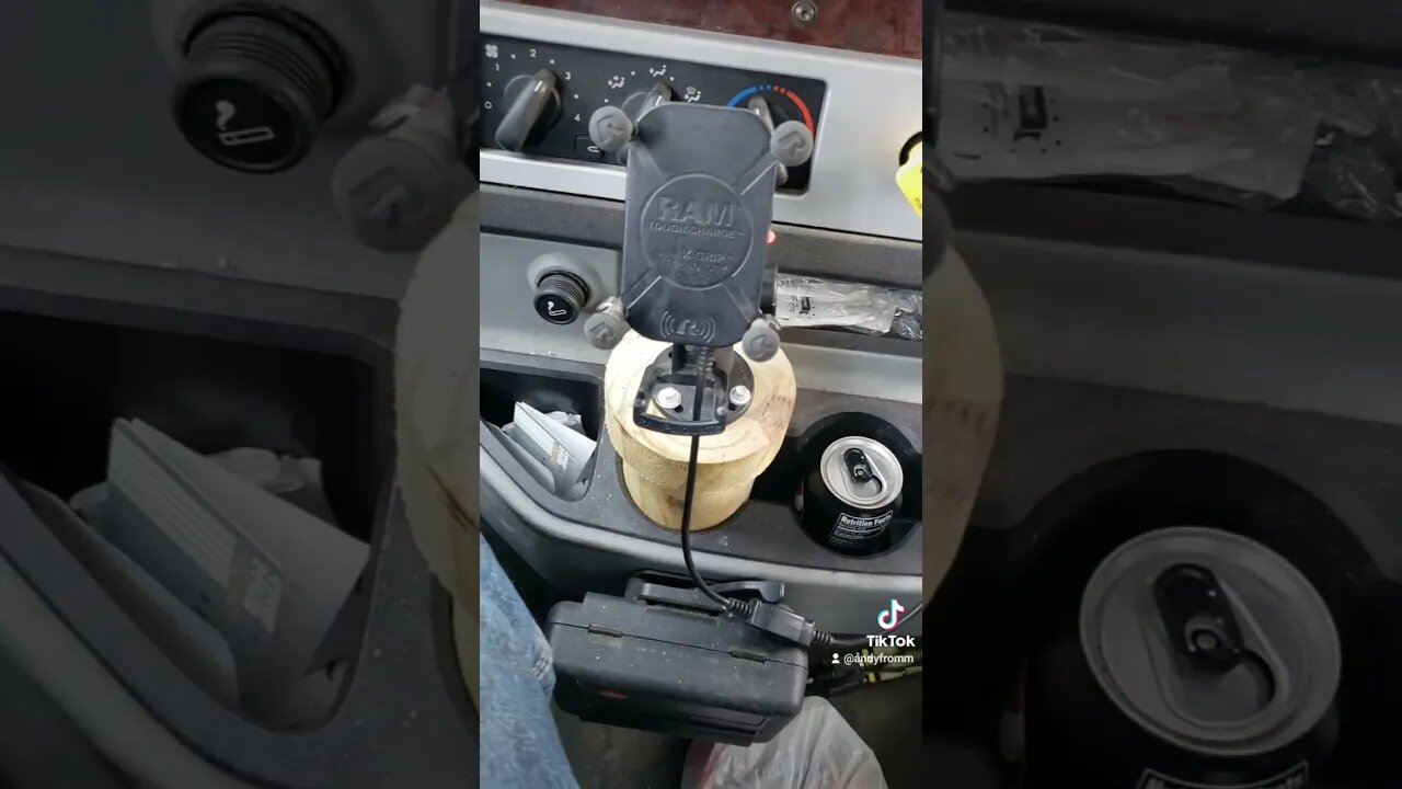Homemade Phone Holder For the New Truck