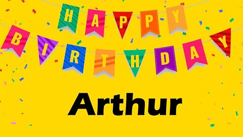 Happy Birthday to Arthur - Birthday Wish From Birthday Bash