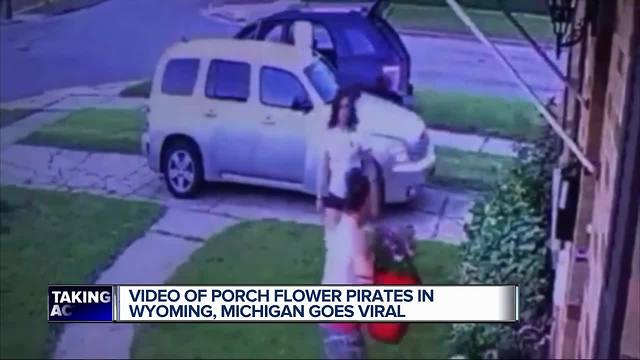 Flower pot thieves caught after Facebook post goes viral