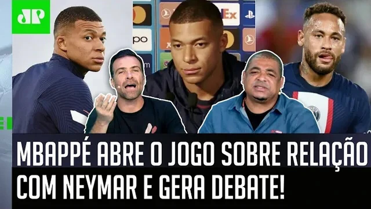 "POR%@! Isso que o Mbappé FALOU do Neymar NÃO..." Declaração GERA DEBATE antes de PSG x Juventus!