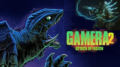 GAMERA 2: ATTACK OF LEGION 1996 Gamera Must Fight Alien Insect Horde & Queen TRAILER & MOVIE in HD & W/S