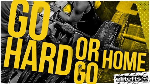 GO HARD OR GO HOME | Bench Press Set-Up