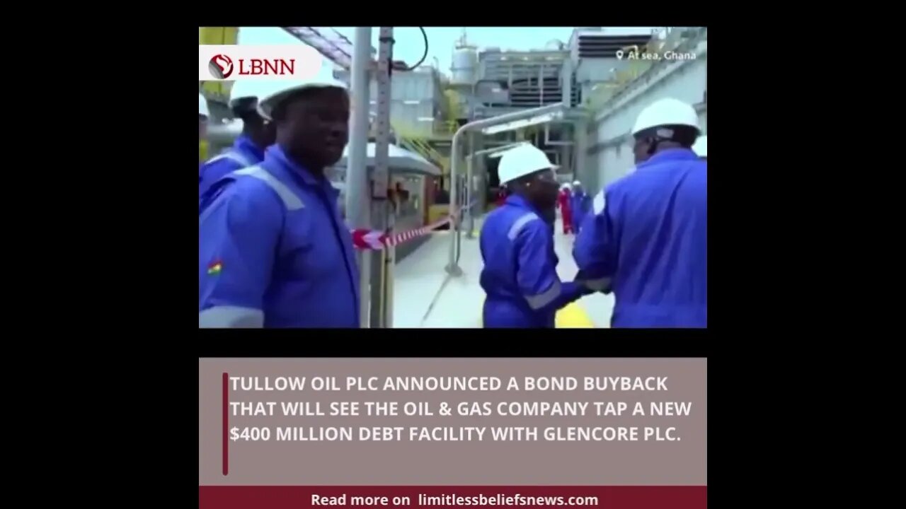 Tullow Oil Secures $400M Debt Deal with Glencore for Ghana Oilfields | Financial News 2023 🛢️💰#fyp