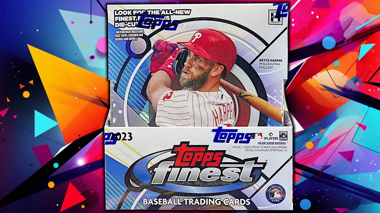 NEW RELEASE!!! 2023 Topps FINEST Baseball Cards Box Opening!!!