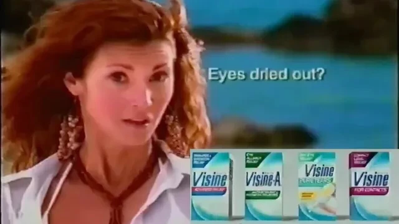 2000's Visine Commercial "There's A Cure For That" (2005)