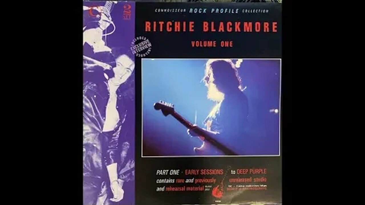 Ritchie Blackmore - Rock Profiles (Connoisseur Series) Vol 1 - Full Album Vinyl Rip [Deep Purple, Rainbow, Outlaws, Joe Meek, Boz] (1989)