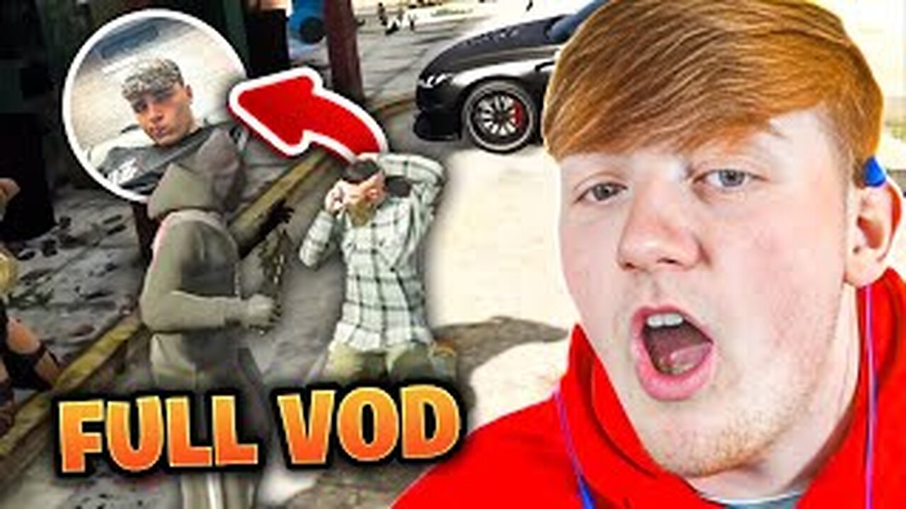 Angry Ginge Shoots Tays on GTA RP (Full Vid)