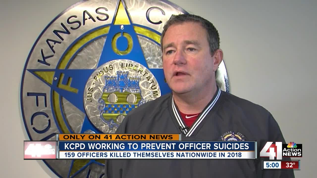 KCPD working to prevent officer suicides