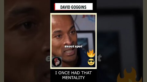 DAVID GOGGINS - I once had that mentality 🔥🔥 #motivation #inspiration