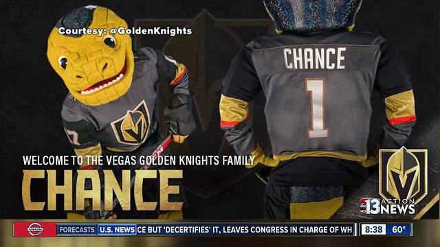 People react to Vegas Golden Knights mascot