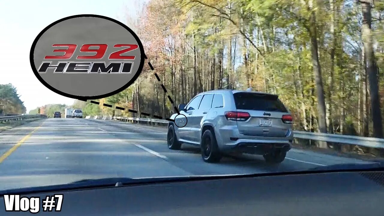 I raced an SRT Jeep *MY DREAM CAR*! Vlog #7