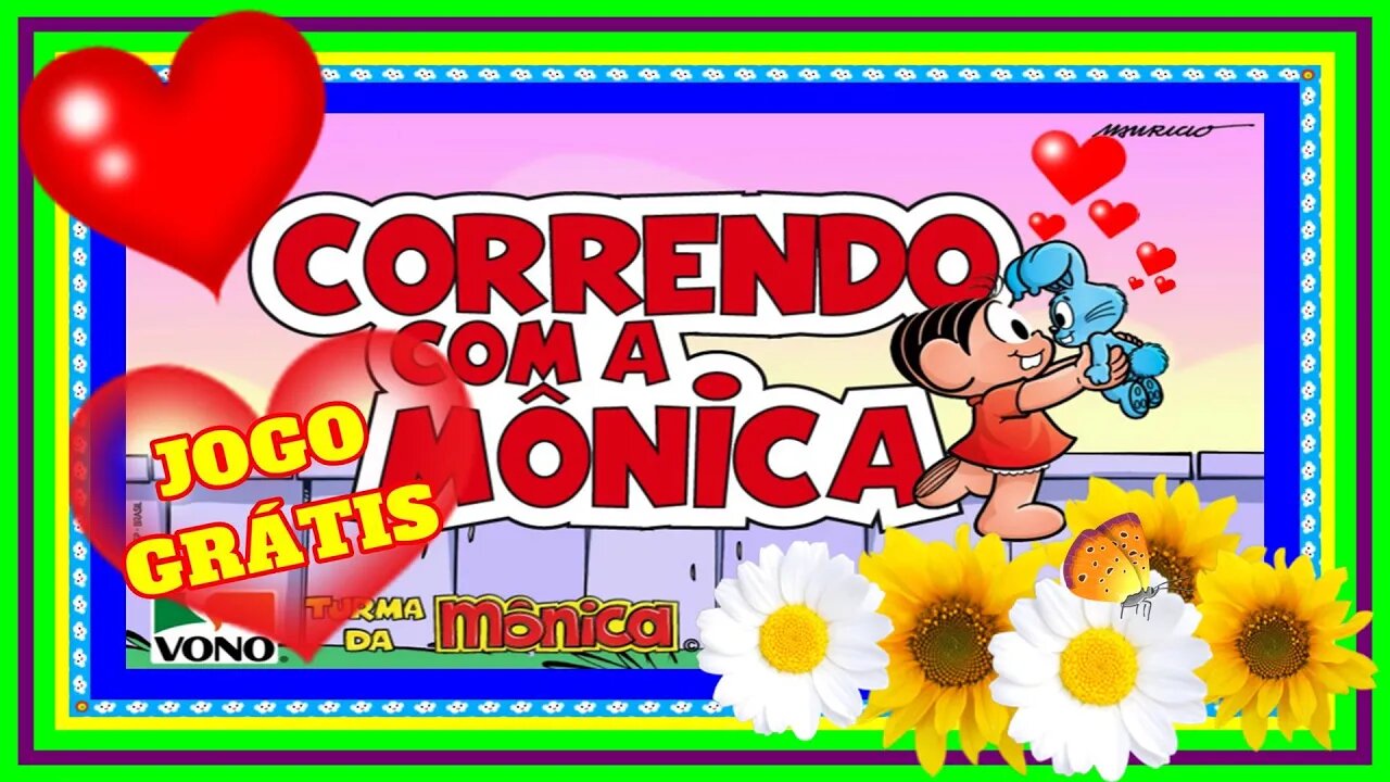 Jogo Flash GRÁTIS, Correndo com a Mônica | Jogos da Mônica Para PC | Jogo Antigo da Mônica