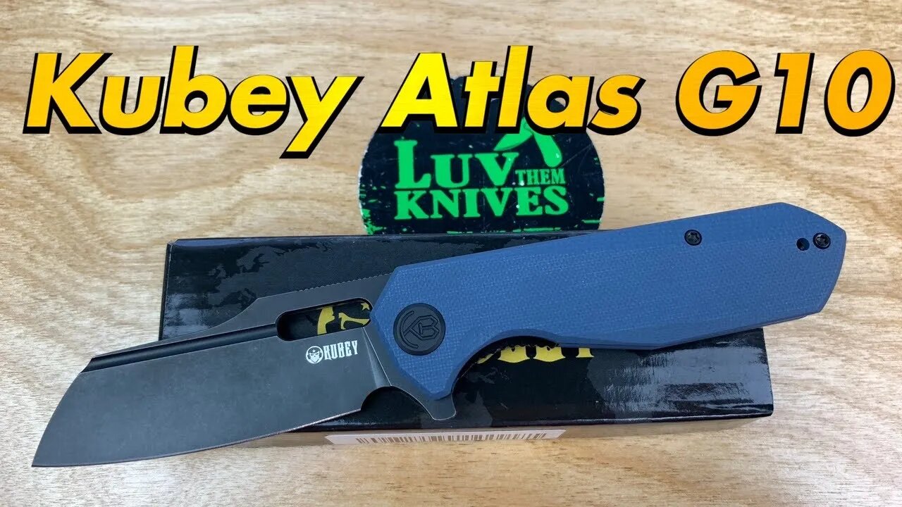 Kubey KU328 Atlas G10 Linerlock/ includes disassembly/ smaller lighter and still a brute !!