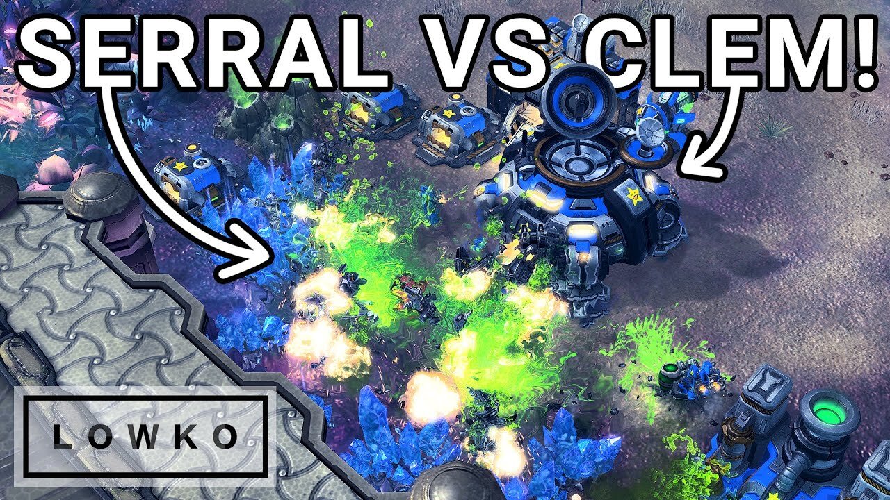 StarCraft 2 - Serral and Clem in AMAZING Zerg vs Terran!