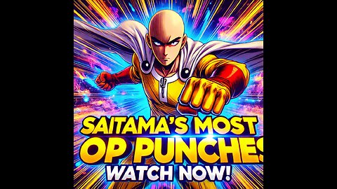 Saitama's Most OP Punches in One Punch Man – Watch Now🥊💥