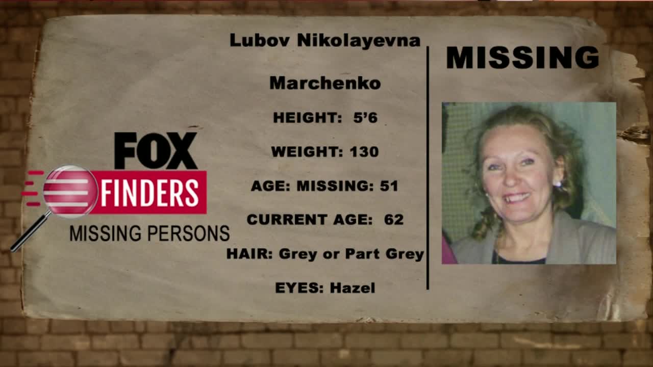 FOX Finders Missing Persons: Lubov Nikolayevna Marchenko