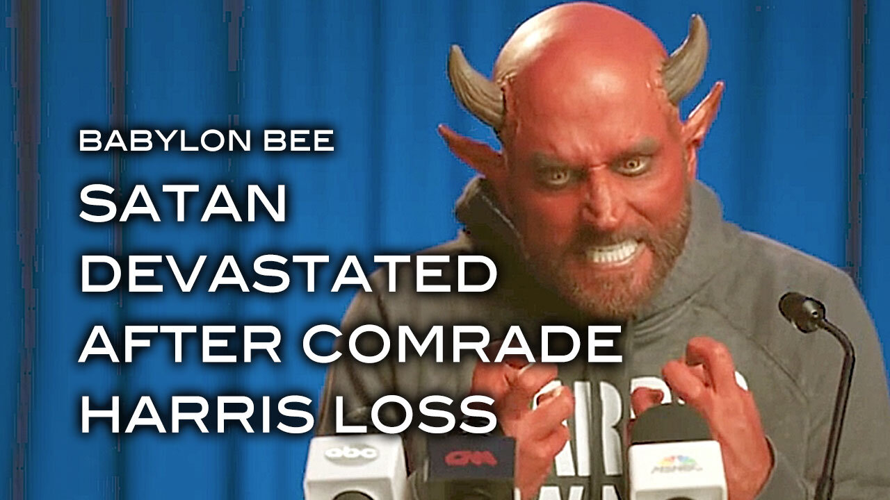 Satan Devastated After Comrade Harris Loss