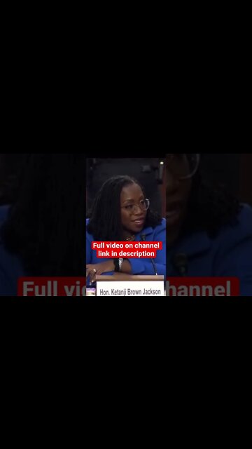 Ted Cruz Asks Judge Jackson Why She Can’t Define What A Woman Is #shorts