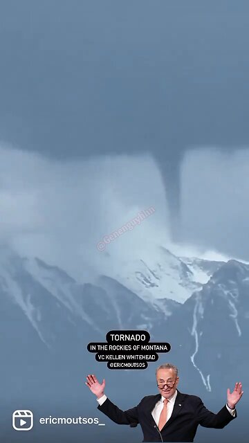 Ever seen a tornado form on a mountain?