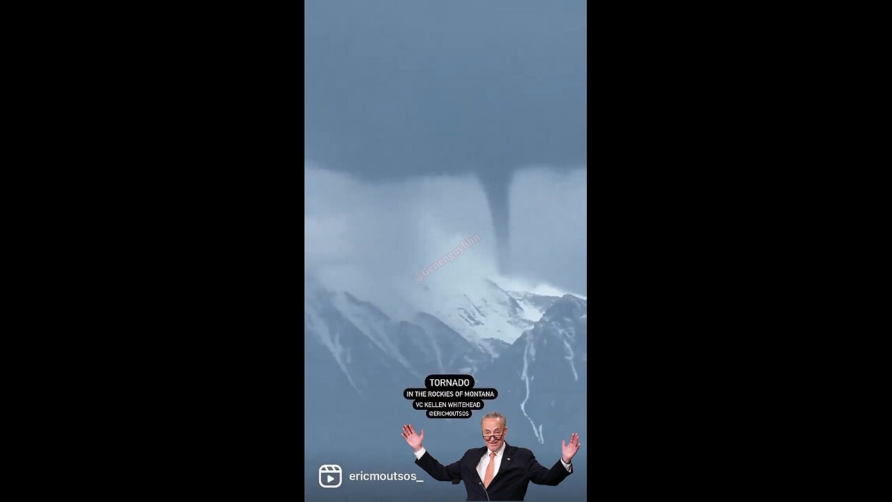 Ever seen a tornado form on a mountain?