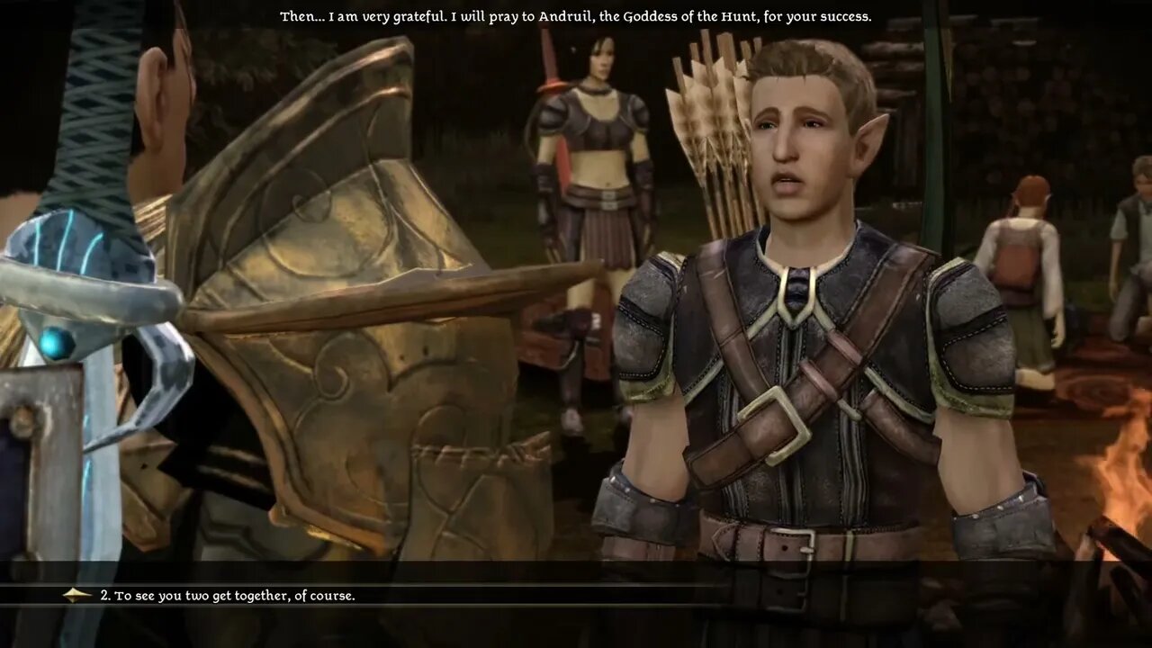 Dragon Age Origins - Elven matchmaker